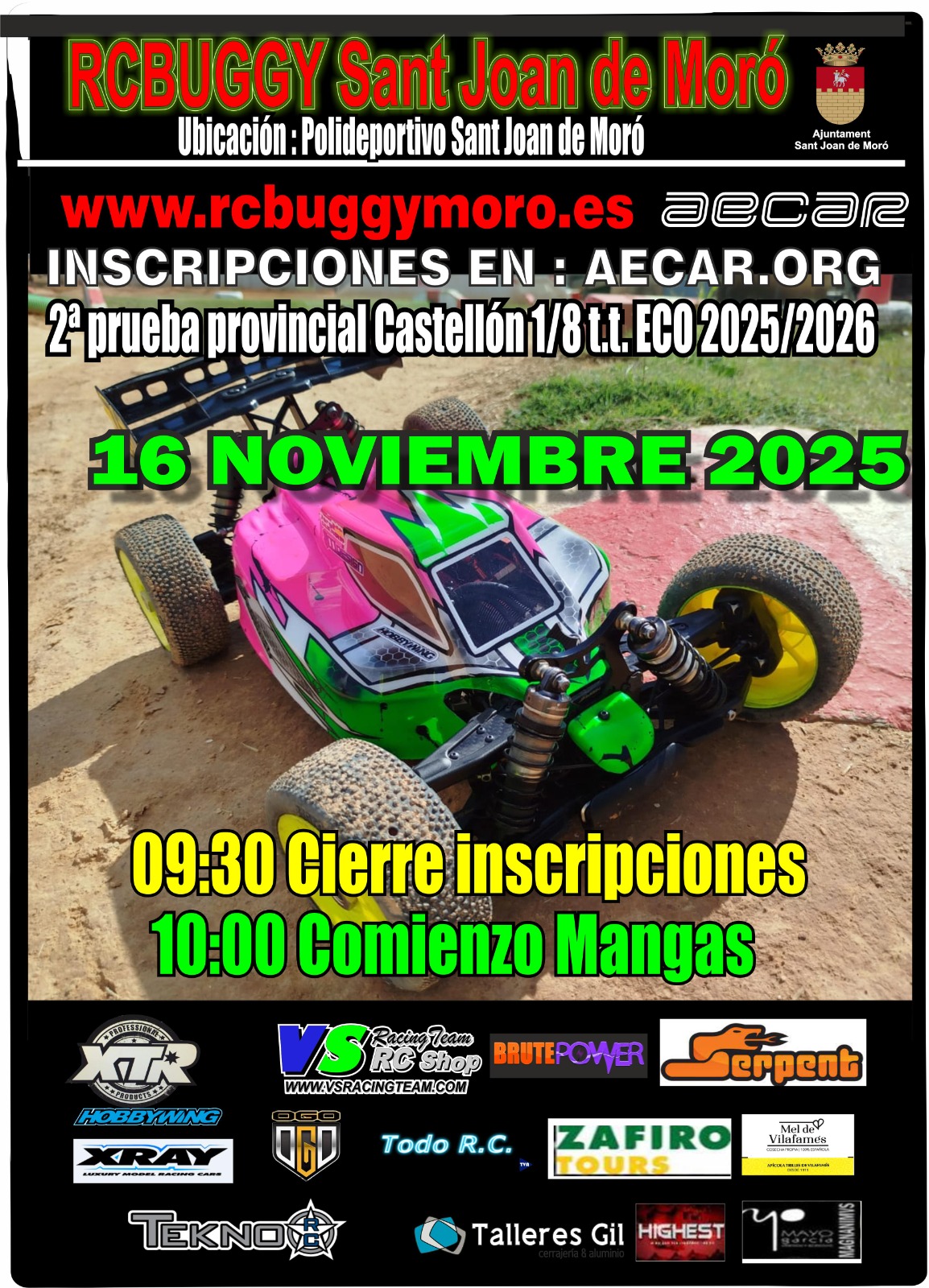Cartel 2º prueba provincial castellón